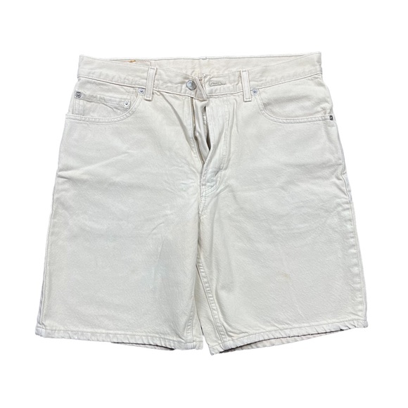 Levi’s 550 khaki cream shorts size 33 - Picture 5 of 11